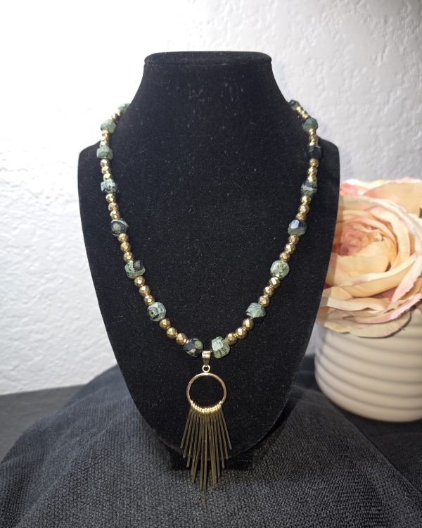 Kambaba Jasper necklace