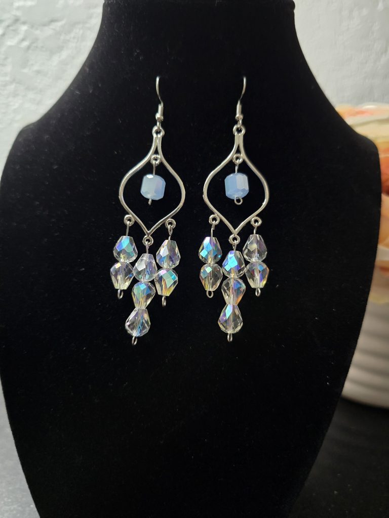 Crystal earrings