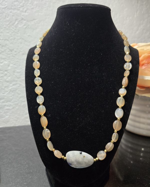 Moonstone necklace